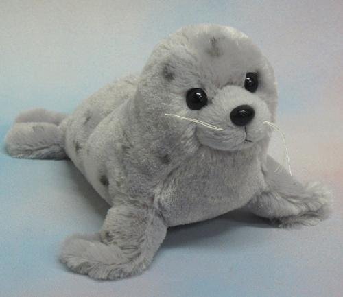 spotted seal stuffed animal